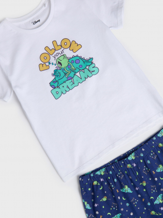 Pijama bumbac de vara din doua piese Monster University [1]