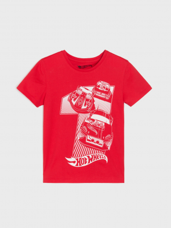 Pijama bumbac din doua piese Hot Wheels [4]