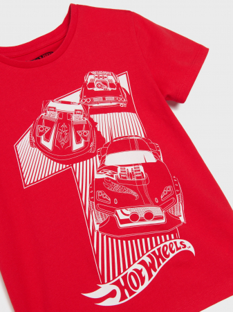 Pijama bumbac din doua piese Hot Wheels [3]