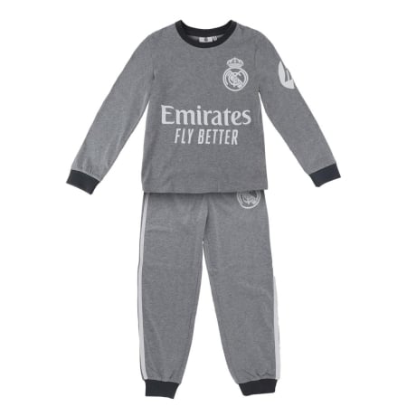 Pijamale copii - Pijama bumbac maneca lunga Real Madrid