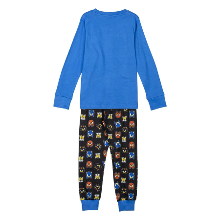 Pijama bumbac maneca lunga Sonic [5]