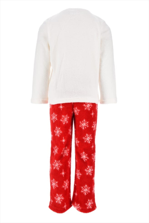 Pijama colar fleece, cu maneca lunga Merry Stitchmas [1]