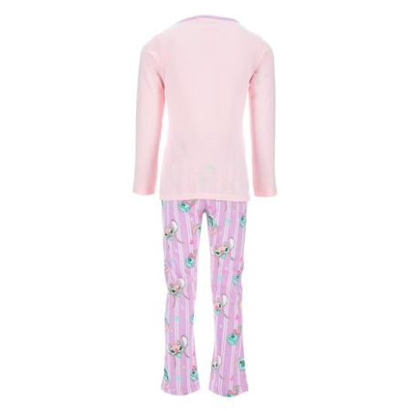 Pijama copii din bumbac, 2 piese cu maneca lunga Lilo & Stitch [1]