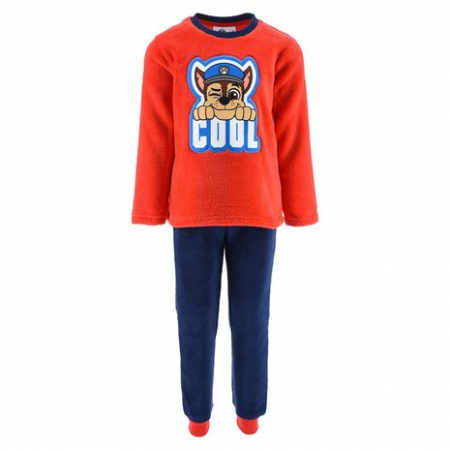 Pijamale copii - Pijama coral cu maneca lunga Paw Patrol Cool