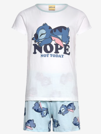 Pijamale copii - Pijama de vara din bumbac, Lilo & Stitch Nope
