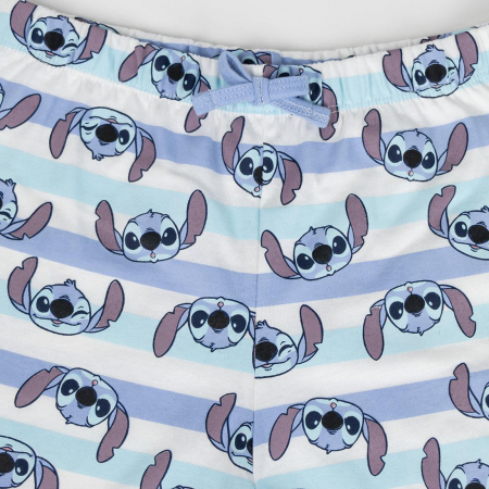 Pijama de vara, maneca scurta, bumbac, Lilo & Stitch [2]
