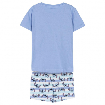 Pijama de vara, maneca scurta, bumbac, Lilo & Stitch [1]