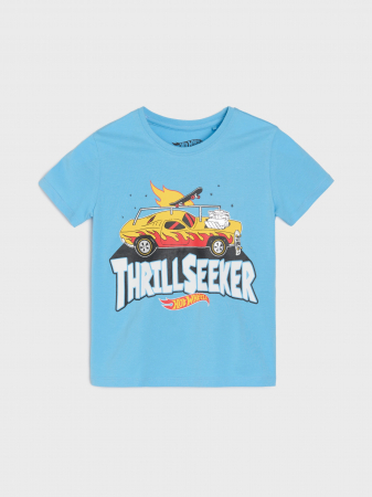Pijama bumbac din 2 piese Hot Wheels [2]