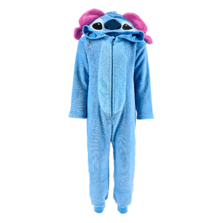 Pijama intreaga pufoasa tip Overall Lilo & Stitch [0]