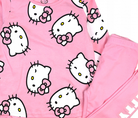 Pijama maneca lunga bumbac Hello Kitty [1]