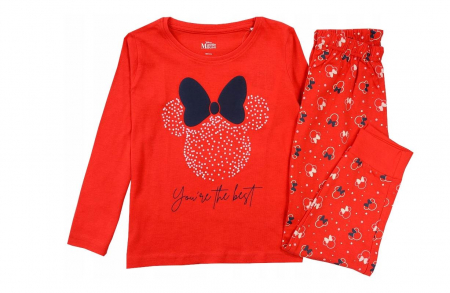 Pijamale copii - Pijama maneca lunga Minnie Mouse the Best