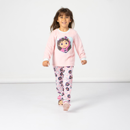 Pijama maneca lunga coral fleece, Hey Gabby's Dollhouse [4]