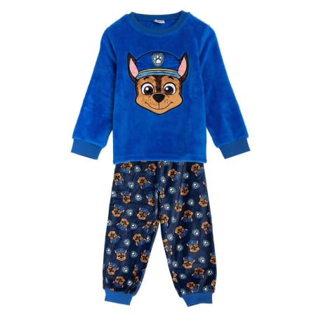 Pijamale copii - Pijama maneca lunga coral fleece, Paw Patrol Chase
