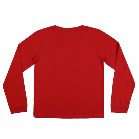 Pijama maneca lunga fete, bumbac, Ladybug [2]