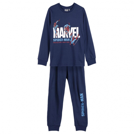 Pijamale copii - Pijama maneca lunga Marvel Spiderman