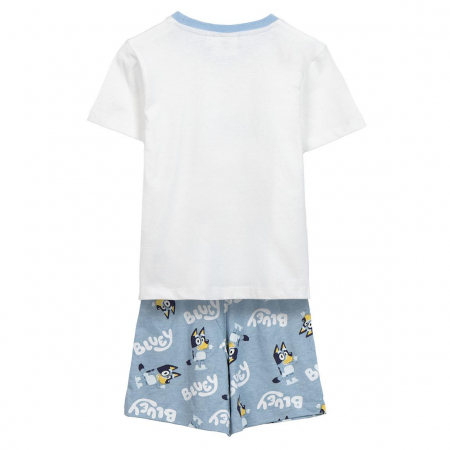 Pijama maneca scurta din bumbac, Bluey [1]