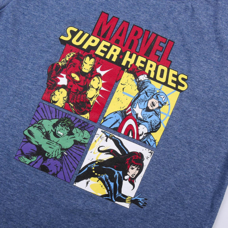 Compleu 2 piese, maneca scurta Marvel Super Heros [2]