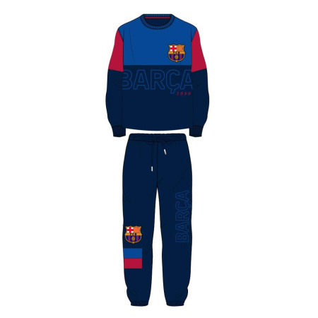 Cadouri si accesorii diverse - Pijama cu mânecă lungă și design FC Barcelona