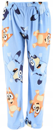 Pijama pentru copii din catifea, maneca lunga Bluey si Bingo [2]