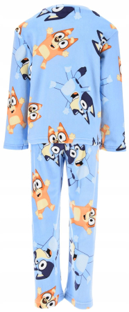 Pijama pentru copii din catifea, maneca lunga Bluey si Bingo [1]
