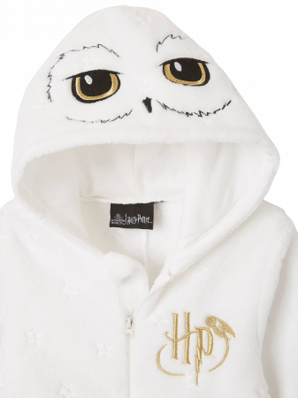 Pijama pentru fete tip Overall Harry Potter Bufnita, cocolino [3]