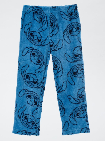 Pijama pufoasa cu maneca lunga Stitch Ohana Family [2]