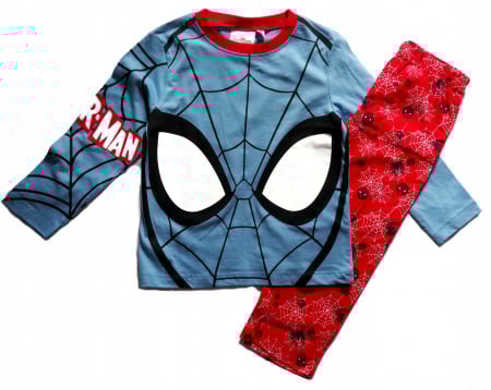 Pijama Spiderman maneca lunga bumbac [2]