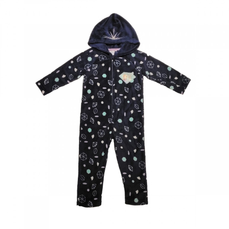 Imbracaminte si incaltaminte copii - Pijama tip Overall Frozen II , cocolino