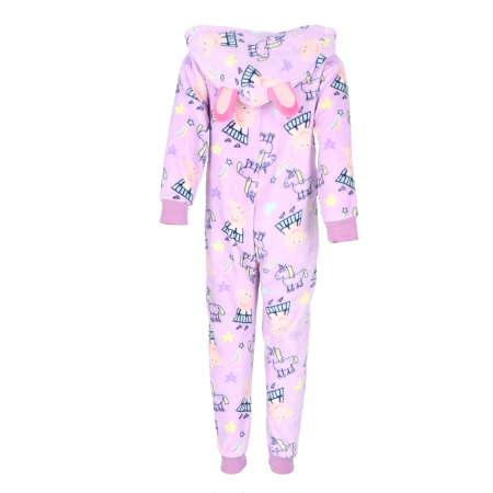 Pijama tip Overall pufoasa Peppa Pig Unicorn [1]