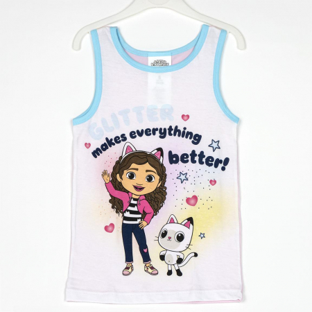 Pijama universala cu maieu din bumbac, Gabby's Dollhouse [1]