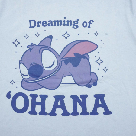 Pijamale bumbac pentru femei Stitch Ohana [4]