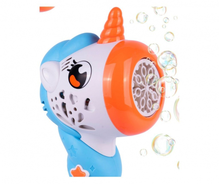 Pistol de facut baloane de sapun, jucarie interactiva, Unicorn 180 ml [8]
