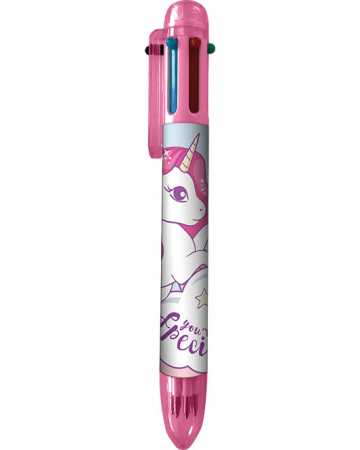 Totul pentru scoala - Pix cu 6 culori, Unicorn You're Special