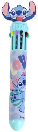 Totul pentru scoala - Pix mina multicolora Lilo & Stitch