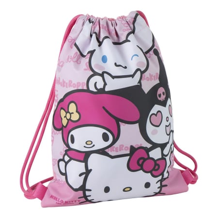 Totul pentru scoala - Sac sport cu snur Hello Kitty, 27x33x1cm