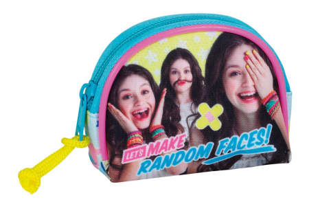Accesorii imbracaminte copii - Portofel pentru monede Soy Luna "random faces" 7x9.5x3 cm