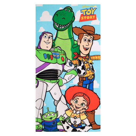 Prosoape si halate de baie copii - Prosop de plaja poliester, Toy Story 140x70 cm