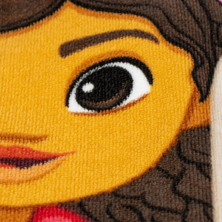 Prosop poncho microfibra, Gabby's Dollhouse Friends, 50x115 cm [4]