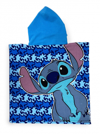 Prosop poncho microfibra, Lilo & Stitch Character!, 50 x 100 cm [1]