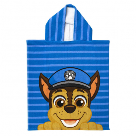 Prosop poncho microfibra, Paw Patrol Chase si Marshall, 50 x 115 cm [1]