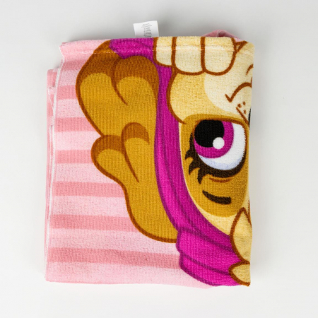 Prosop poncho microfibra, Paw Patrol Skye and Everest, 50x115 cm [5]