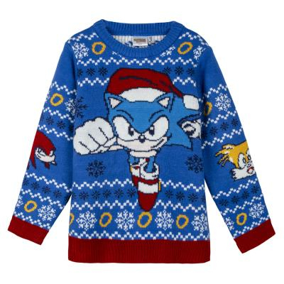 Pulovere si cardigane copii - Pulover Craciun Sonic