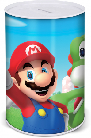 Accesorii decorative - Pusculita metal Super Mario 10x15 cm