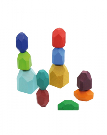 Educative - Joc de stivuire, 11 pietre in echilibru
