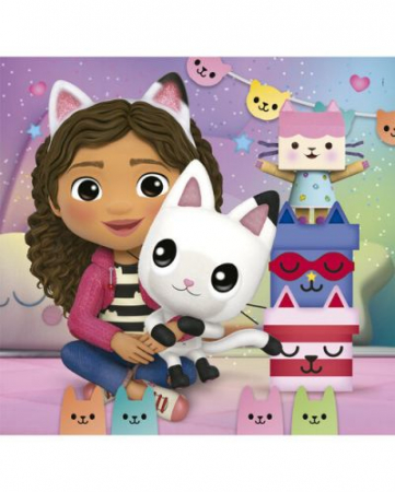 Puzzle carton Gabby's Dollhouse Playland 3x48 piese [1]