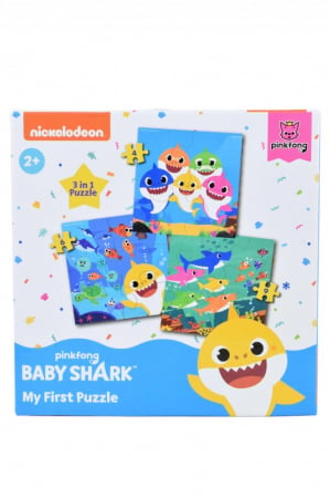 Primul meu puzzle Baby Shark, 3 in 1 [0]