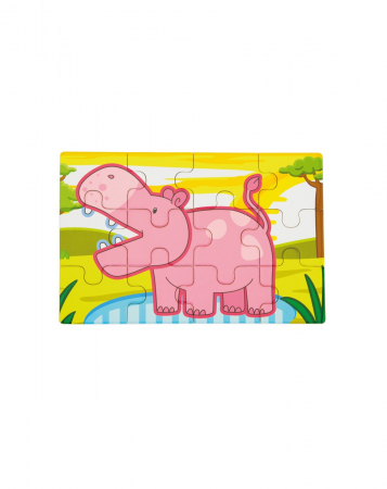 Set 4 Puzzle lemn Jungla,tip diorama [7]