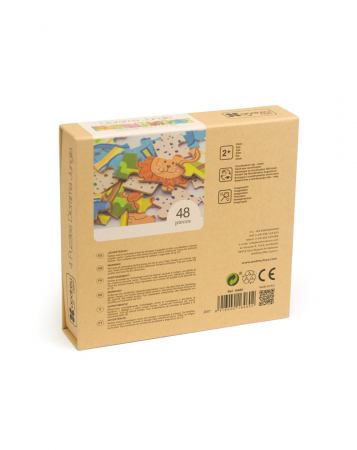 Set 4 Puzzle lemn Jungla,tip diorama [9]
