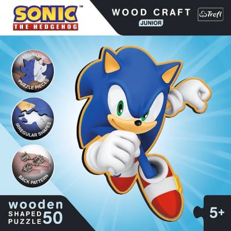 Puzzle din lemn Sonic The Hedgehog 50 piese [2]
