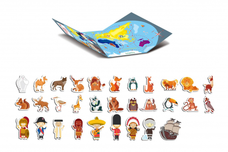 Puzzle-uri pentru copii - Puzzle Magnetic